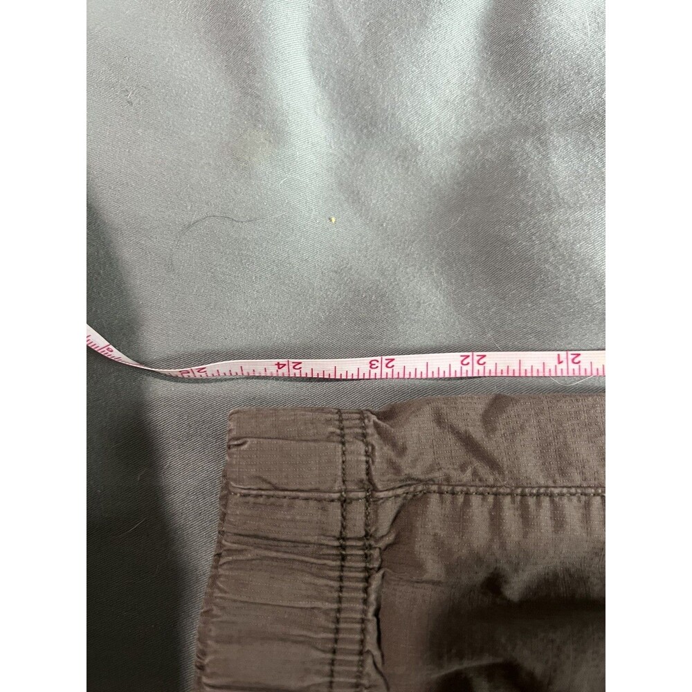 L.L. Bean Women's Ripstop Outdoors Hiking Dark Taupe Stretch Pull-On Pants M - Picture 8 of 13